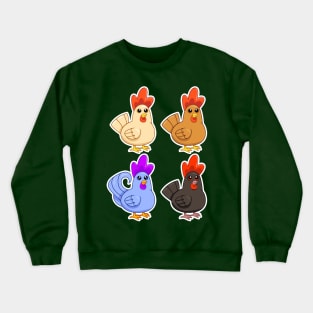 Stardew Valley chickens Crewneck Sweatshirt